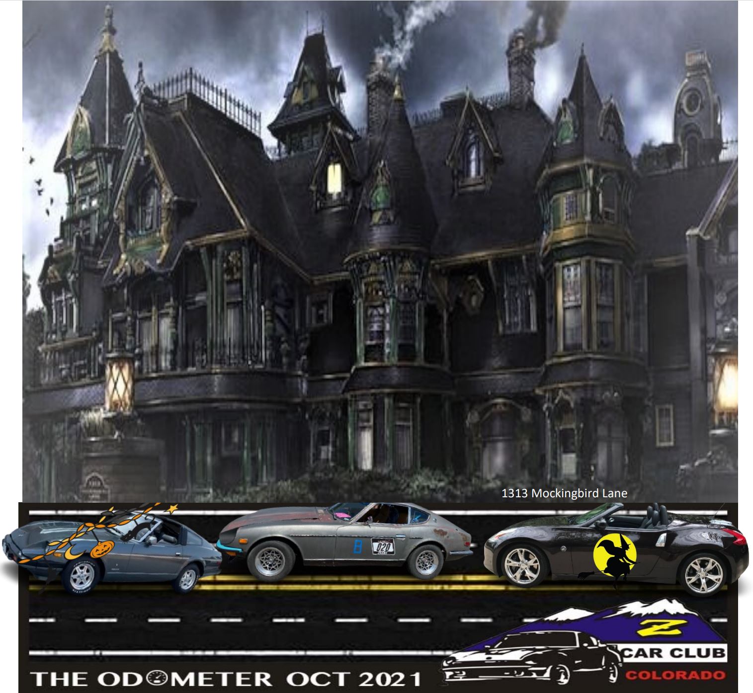 2021 October Odometer ZCCC Z Car Club of Colorado